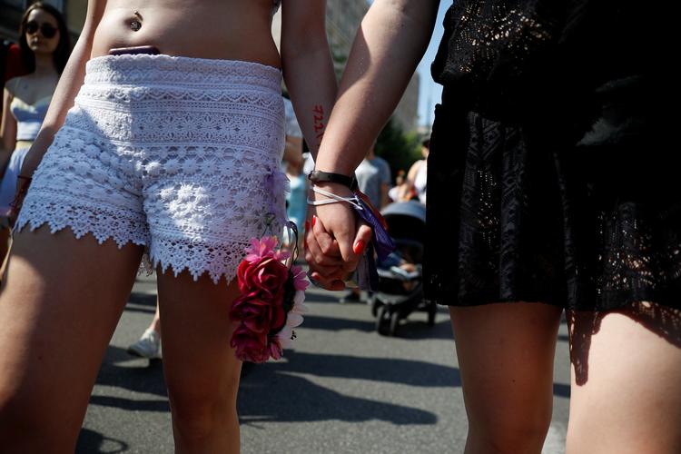 I opgørelser over de mest homofobiske lande i Europa rangerer Polen som et af de højeste på listen.  Foto: Kacper Pempel/Ritzau Scanpix