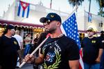 Enrique Tarrio, leder af Proud Boys, er blevet idømt 155 dages fængsel. Foto: Eva Marie Uzcategui/Ritzau Scanpix