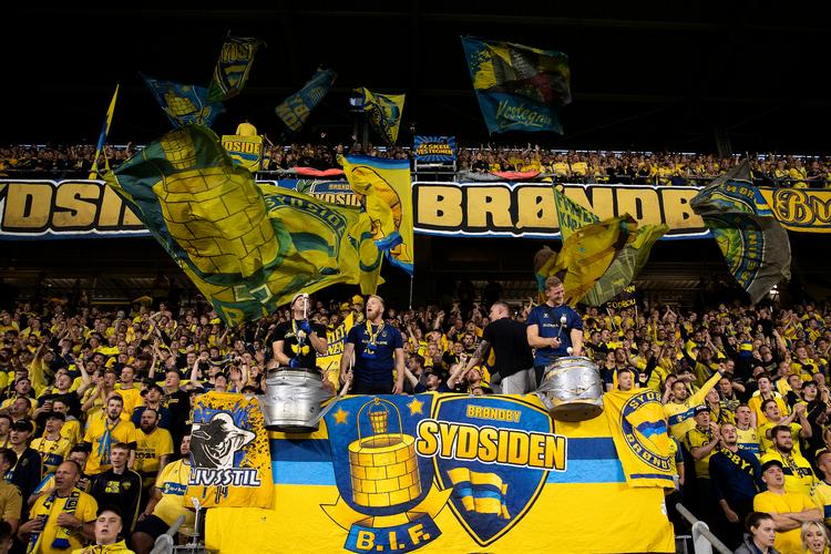 Brøndby trak Lyon, Rangers og Sparta Prag i Europa League. Foto: Finn Frandsen/POLFOTO