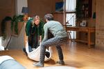 En på alle måder uheldig udgang på et indbrud kickstarter historien i den effektive engelske thriller 'Intruder'.  Foto: PR-foto