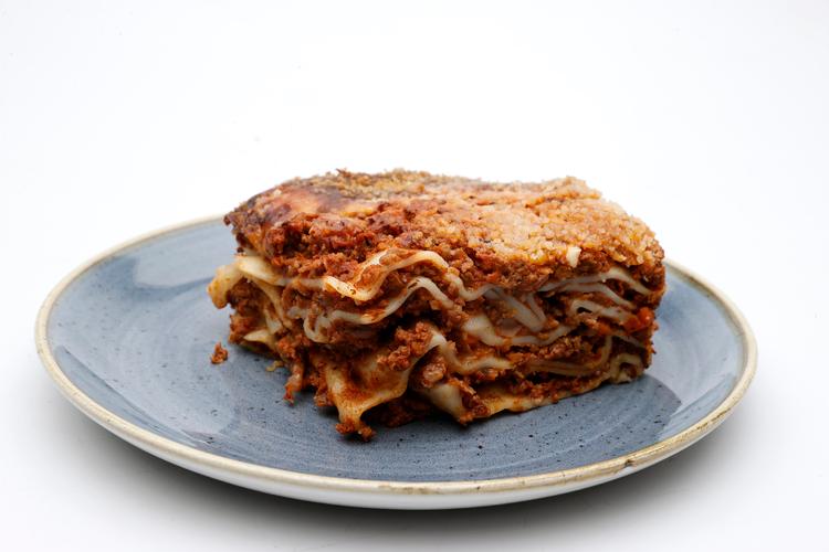 En klassisk lasagne med lag af pasta, kød og grøntsager. Foto: Jens Dresling/POLFOTO