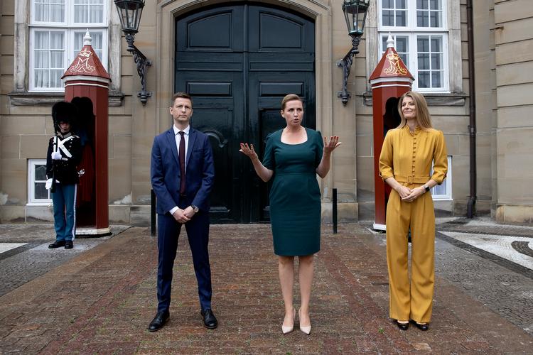 Statsministeren ser en ny guldalder for kulturlivet for sig, sagde hun, da hun præsenterede Ane Halsboe-Jørgensen, som ny kulturminister for nylig. Men de ord er ikke afspejlet i regeringens finanslovsudspil, lyder kritikken.  Foto: Finn Frandsen/POLFOTO