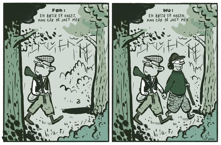Tegning  Philip Ytournel