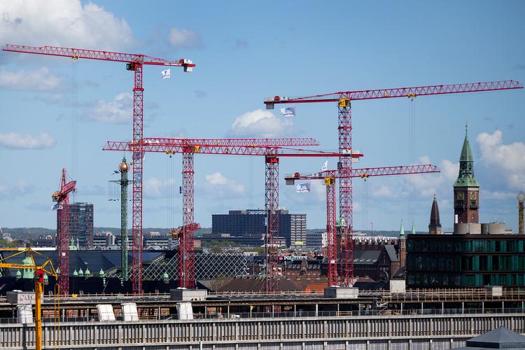 Økonomien buldrer derudad, viser nye tal fra Danmarks Statistik. Foto: Finn Frandsen/POLFOTO