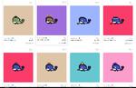 Samlekortene Weird Whales sælges på digitale platforme som eksempelvis her Open Sea. 