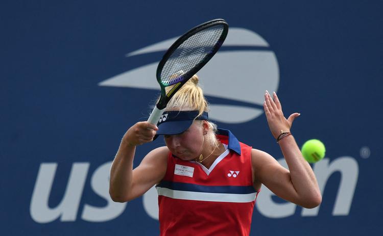 Clara Tauson vandt sin 1. runde-kamp ved US Open, men det bliver betydeligt sværere i næste kamp. Her venter et af sportens helt store navne. Foto: Ed Jones/Ritzau Scanpix