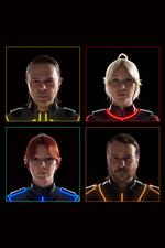 Medlemmerne af Abba bliver udødelige som såkaldte Abbatars. Men de var allerede udødelige, påpeger Simon Lund.  Foto: Industrial Light Magic