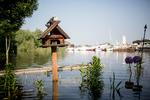    Oversvømmelserne i Tyskland som her ved  Luneburg var ifølge klimaeksperter endnu et varsel om de katastrofer, der venter indenfor de næste få år. Danmark leverede 800.000 sandsække til byen og omegnen for at dæmme op for oversvømmelserne.

b Foto: Daniel Hjorth/Ritzau Scanpix