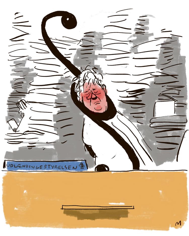 Foto: Mette Dreyer/Politiken-Tegning