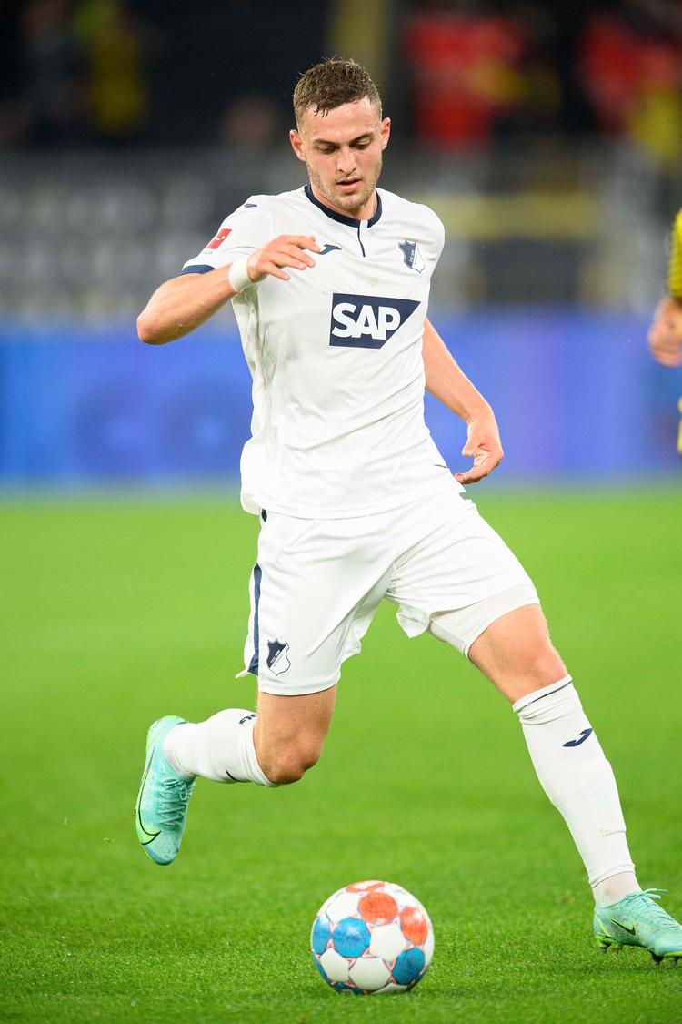 Med to scoringer i Bundesligaen for Hoffenheim er Jacob Bruun Larsen en af de unge danskere, der har markeret sig i de bedste ligaer i denne sæson. Foto: Anke Waelischmiller/sven Simon/Ritzau Scanpix