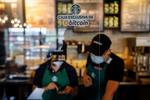 I El Salvador kan selv kaffen betales i bitcoin.  Foto: Jose Cabezas/Ritzau Scanpix