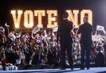 Joe Biden mødte personligt op i Californien for at støtte Gavin Newsom, hvilket var lidt af et sats, men et sats der kunne betale sig, skulle det vise sig Foto: Leah Millis/Ritzau Scanpix