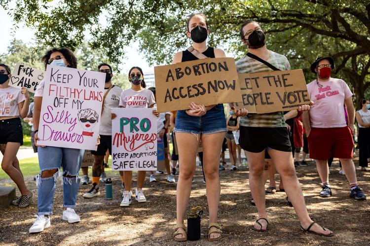 Trods store protester er abortloven i Texas blevet strammet. (arkivfoto) Foto: Jordan Vonderhaar/Ritzau Scanpix