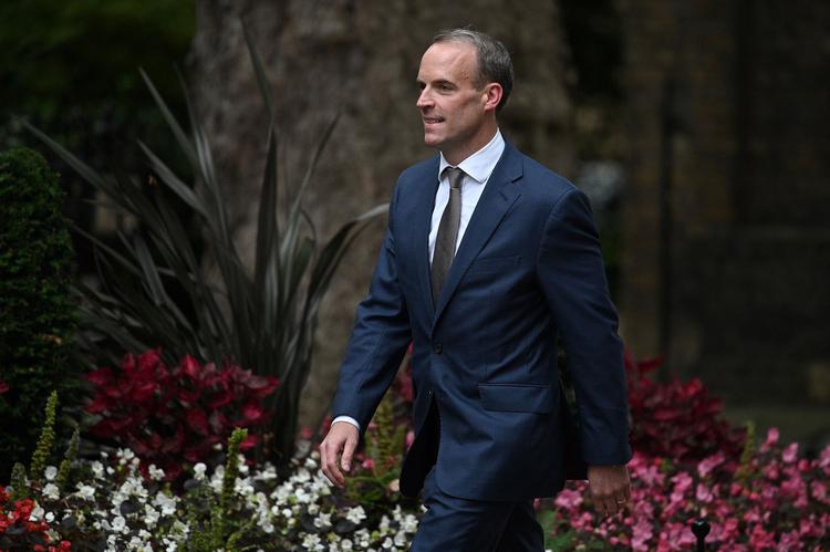 Dominic Raab er ikke længere britisk udenrigsminister. Foto: Daniel Leal-olivas/Ritzau Scanpix