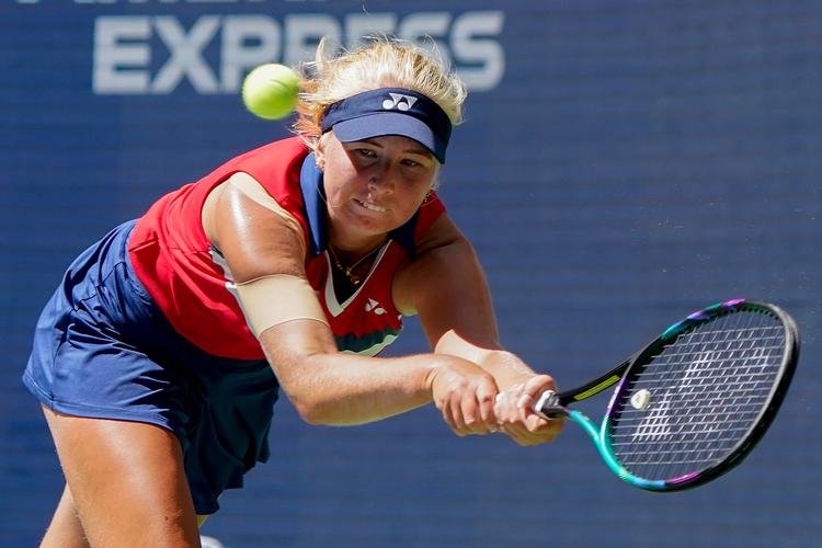 Clara Tauson, der nåede 2. runde i US Open, viste fredag høj klasse i Luxembourg Open, da hun spillede sig frem til semifinalerne. Foto: Elise Amendola/Ritzau Scanpix