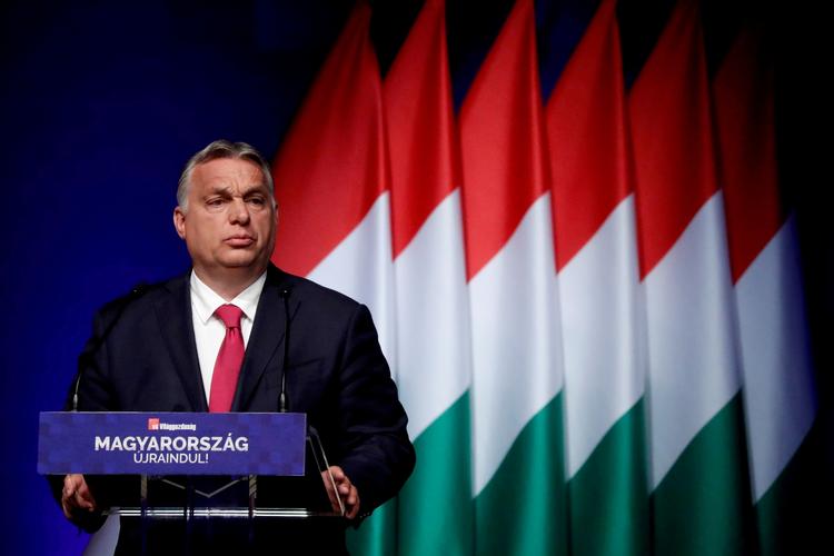 Oppositionen mener Viktor Orban har spillet en rolle i cyberangrebet. Foto: Bernadett Szabo/Ritzau Scanpix
