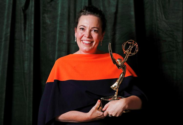 Olivia Colman vandt for sin hovedrolle i for The Crown'. Foto: Peter Nicholls/Ritzau Scanpix