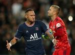 En scoring på straffespark mod Lyon var Neymars første ligamål i denne sæson.  Foto: Benoit Tessier/Ritzau Scanpix