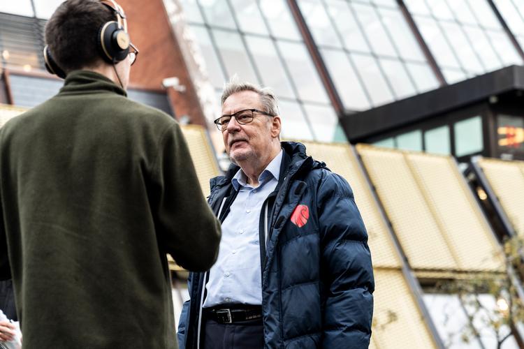 Ishøjs borgmester Ole Bjørstorp har optrådt 53 gange på den lokale tv-station i en periode, hvor bare tre andre politikere har medvirket henholdsvis fire, to og en gange. Foto: Rasmus Flindt Pedersen
