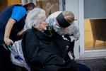 Plejehjem på Nørrebro, hvor barnebarn besøger bedstemor. Arkivfoto fra december.  Foto: Jesper Houborg