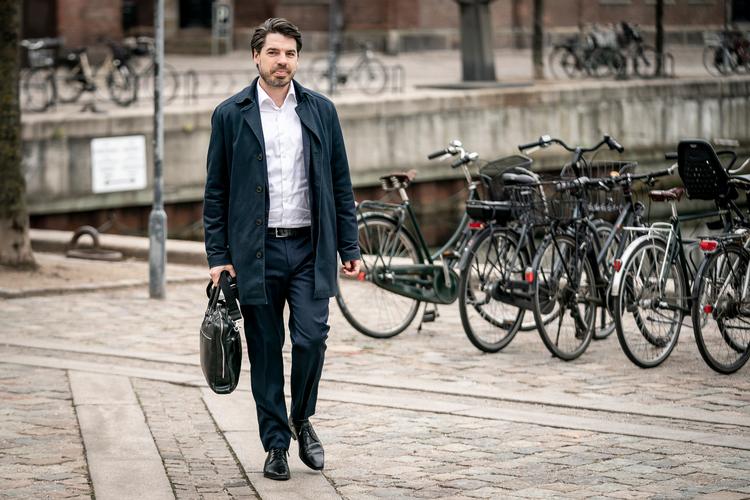 Mark Thorsen ankommer til rigsretssagen i Eigtveds Pakhus i København, tirsdag 21. september 2021.. (Foto: Mads Claus Rasmussen/Ritzau Scanpix) Foto: Mads Claus Rasmussen/Ritzau Scanpix