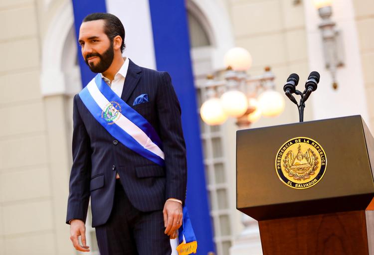 Præsident Nayib Bukele vakte for nylig opsigt, da han gjorde El Salvador til det første land i verden, der gør en kryptovaluta officiel. Foto: Secretaria de Prensa de La Presi/Ritzau Scanpix
