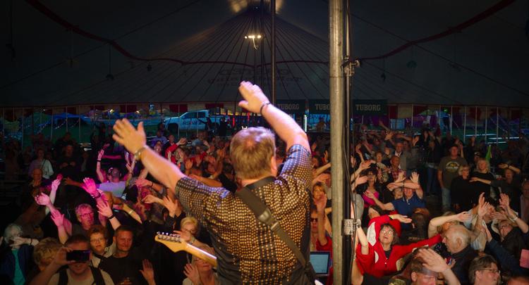 Frontmanden i Kandis, Johnny Hansen, betyder uendeligt meget mere for sine fans, end man måske umiddelbart skulle tro.  Foto: Stroud Rohde Pearce