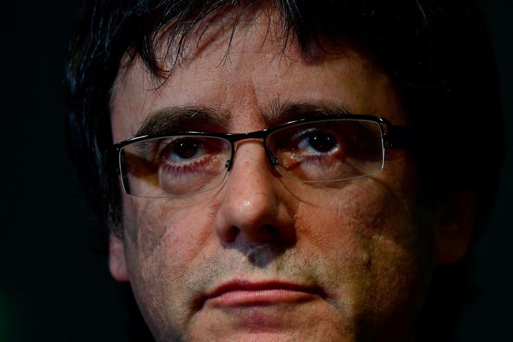 Carles Puigdemont var fra 2016 til 2017  formand for Generalitat de Catalunya, det højeste politiske organ i Catalonien. Foto: AFP Foto: Tobias Schwarz/Ritzau Scanpix