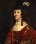 Leonora Christina blev portrætteret i 1647 af en af tidens hotteste malere, hollandske Gerrit van Honthorst. Tre år senere flygtede hun og ægtefællen Corfitz Ulfeldt til Sverige. Foto: Gerrit van Honthorst