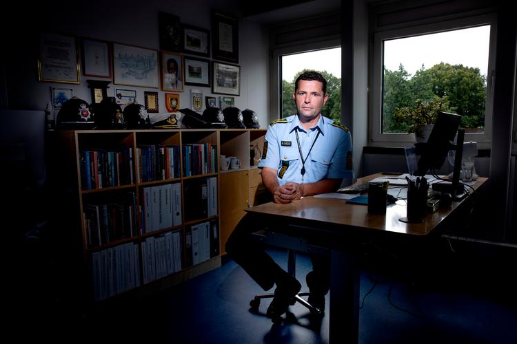 Vicepolitiinspektør Søren Rye har forsket i partnerdrab, som udgør hvert fjerde drab i Danmark. Han har undersøgt, hvorvidt den type sager kan forebygges bedre.  Foto: Jacob Ehrbahn