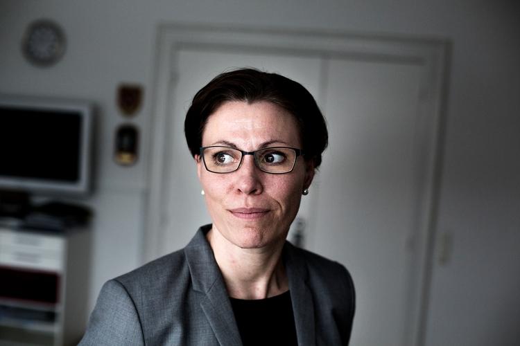 Bornholms tidligere borgmester Winni Grosbøll (S) fik et års borgmesterløn med sig, da hun fik nyt i job i Friluftsrådet. Det skal ikke kunne lade sig gøre i fremtiden, hvis det står til Venstre. Foto: Janus Engel