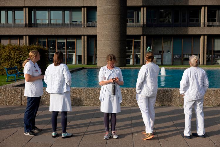 Efterskælv fra sygeplejerskestrejken har betydning for det pres, der lige nu opleves overalt på de danske hospitaler.  Foto: Marcus Emil Christensen