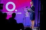 Mette Frederiksen benyttede Dansk Industris topmøde til at præsentere hovednyheden fra regeringens klimaprogram. Foto: Liselotte Sabroe/Ritzau Scanpix