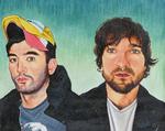 Sufjan Stevens og Angelo de Augustine er fra hver deres kyst i USA. Men har i hinanden fundet den perfekte makker, når det kommer til vokalharmonier i Simon &amp; Garfunkel-ligaen.  