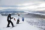 For mange danskere er Sverige lig med skiferie, men i sidste sæson var der stort set ingen danskere på ski i Sverige. Foto: Thomas Borberg