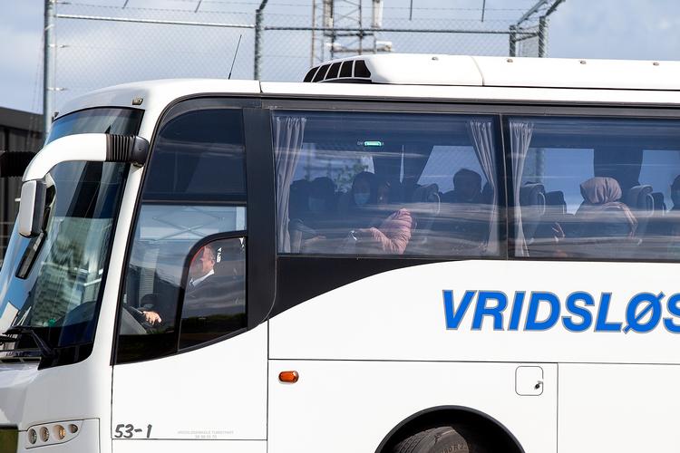 Det sidste fly med evakuerede afghanere ankom til Danmark 25. august. Udlændingestyrelsen har indkvarteret godt 850 i alt, oplyser Udlændingestyrelsen til Politiken.  Foto: Finn Frandsen