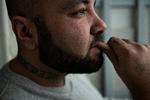Den tidligere bandeleder Nedim Yasar boede i over et år på en skjult adresse i Danmark, mens han var i et exit-forløb. Han gennemførte exit-programmet og var bl.a. medvært i Radio 24Syv-programmet 'Politiradio', men blev dræbt i 2018. Foto: Tobias Nicolai