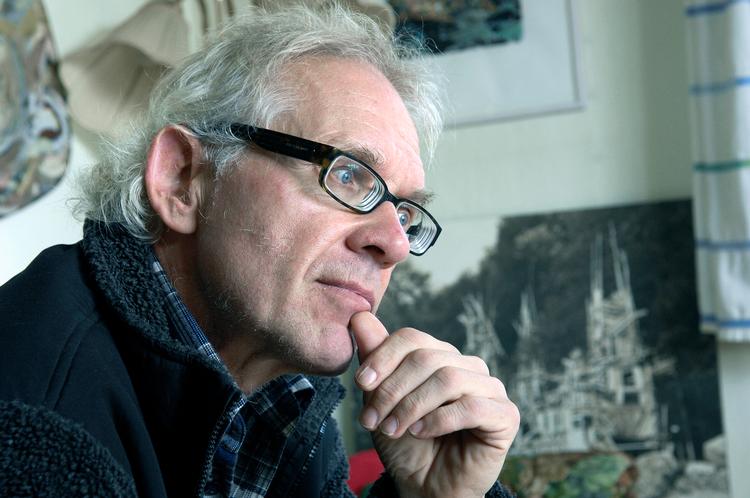     Profethundekunstner Lars Vilks, Sverige, som blev dræbt i en trafikulykke. Foto  Mik Eskestad