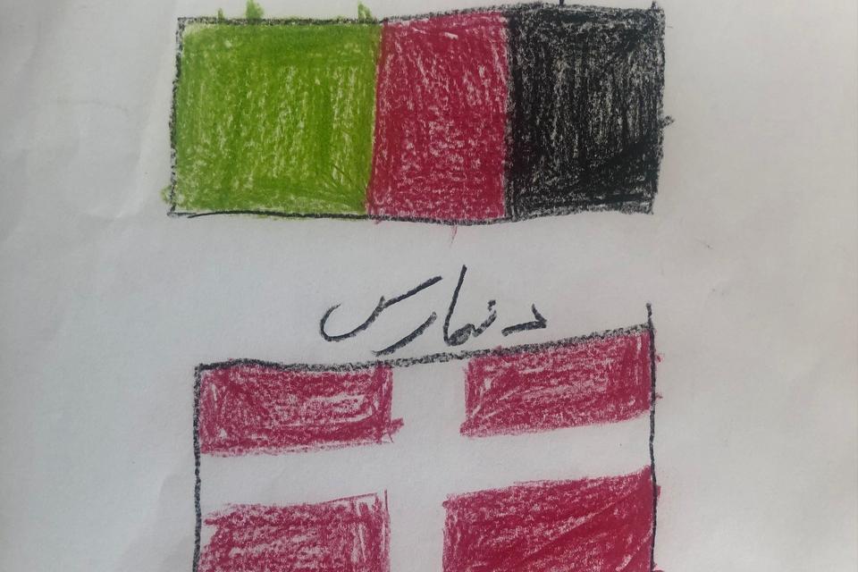 Tegning flag