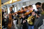 Copenhagen Phils flashmob-koncerter på hovedbanegården og i metroen underholdt mange YouTube-brugere.  Foto: Copenhagen Phil/Radio Klassisk