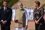 Statsministeren er på besøg i Indien. Foto: Money Sharma/Ritzau Scanpix