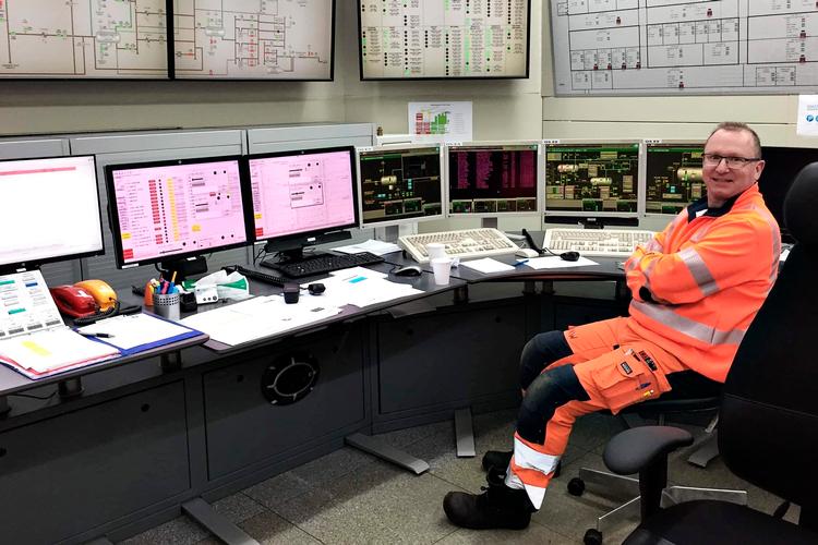 Kenneth Kwiatek arbejder på en produktionsplatform ude i Nordsøen, men har for en tid rykket sit arbejde til firmaets hovedkontor i Esbjerg. Foto: Privatfoto