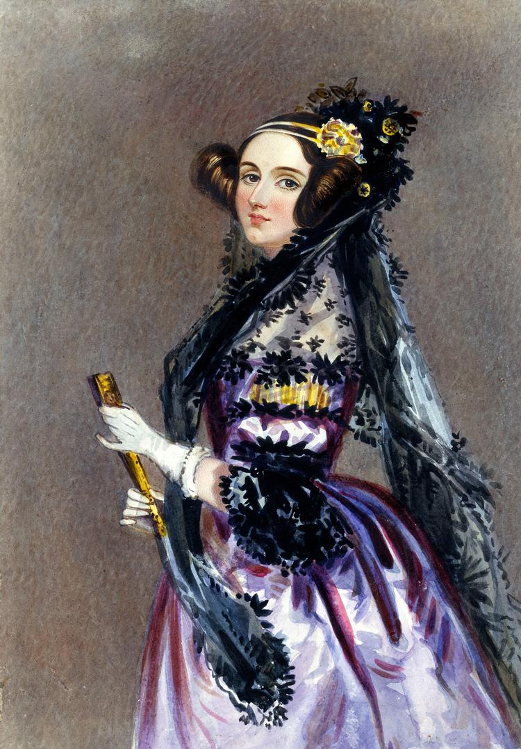 Ada Lovelace oplevede ikke selv den computer, hun fantaserede om, men hun fik sat sine spor – både som computerens pioner og som et symbol for kvinders berettigelse inden for videnskaben. Det siger  Laila Zwisler, der er leder på DTU Teknologihistorie ved Danmarks Tekniske Universitet. Foto: wikimedia commons