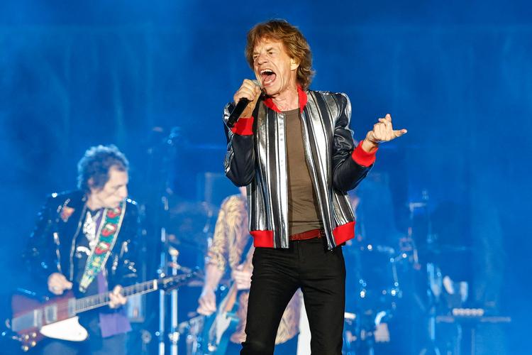 Mick Jagger og Rolling Stones ser her under en koncert 30. september i år i St. Louis, Missouri.    Foto: Kamil Krzaczynski/Ritzau Scanpix