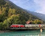 Hvis der gerne må være noget smukt at kigge på, når du rejser med tog i Europa, er Schweiz ikke noget dårligt bud. Foto: Sune Højrup Bencke