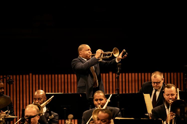 Wynton Marsalis er en af jazzens største nulevende trompetister. Her giver han koncert i DR Koncerthuset under sidste års Vinterjazz festival i København. Foto: Mikkel Hørlyck