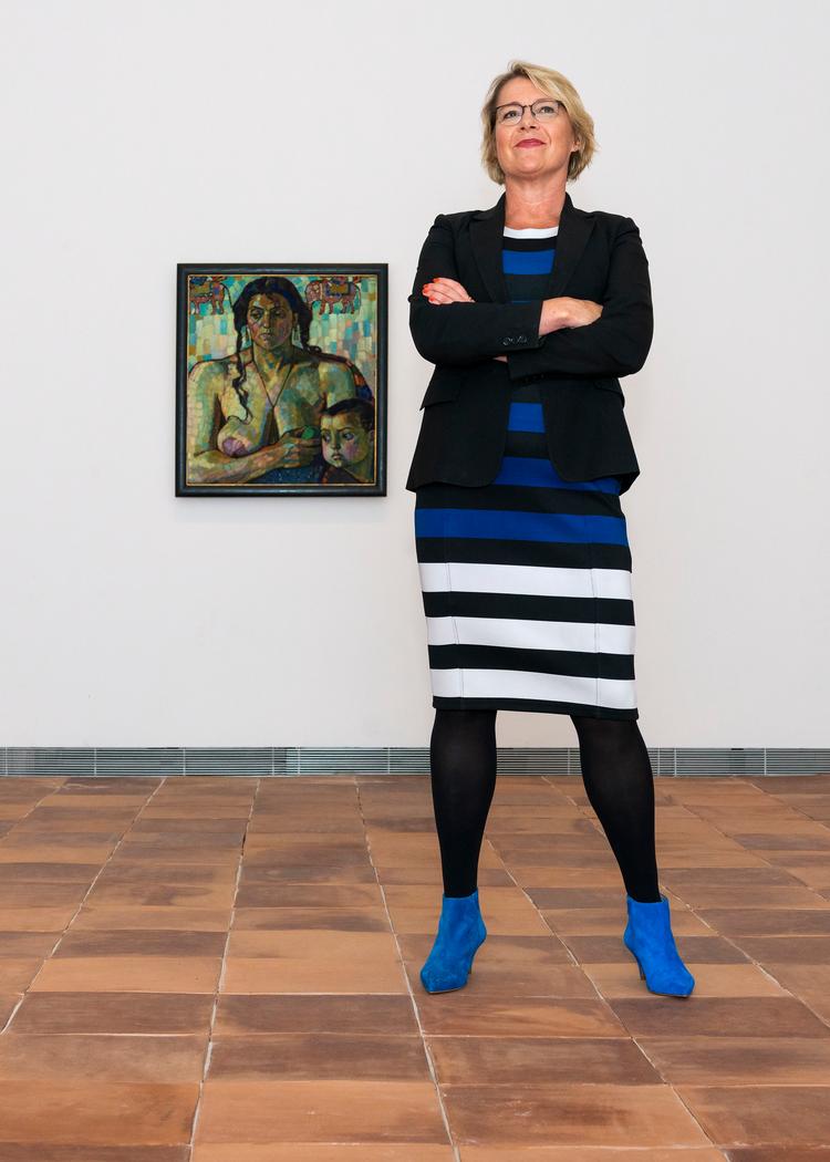 Ud over sine ansættelser sidder hun på en række bestyrelsesposter, blandt andet på Det Kongelige Teater og Det Kongelige Akademi. PR-foto. 