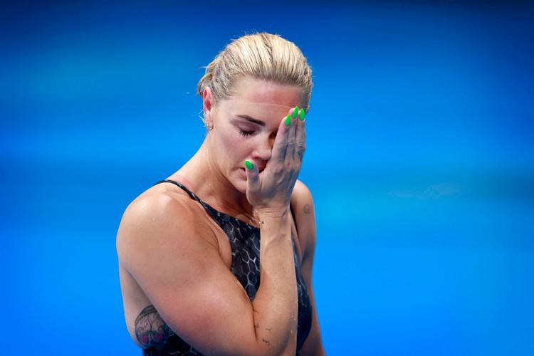 Jeanette Ottesen under OL i Tokyo. Foto: Jens Dresling