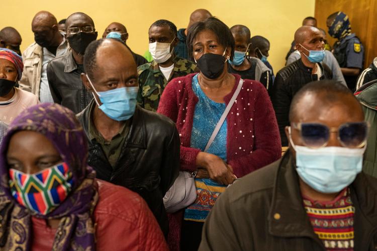 53 veteraner blev fængslet, under en demonstration, der udviklede sig. De protesterende veteraner siger, at deres frustrationer kogte over, og at myndighedernes reaktion var »overdreven«. 42 af veteranerne blev løsladt i tirsdags, mens varetægtsfængslingen blev opretholdt af de øvrige 11.  Foto: Joao Silva/Ritzau Scanpix