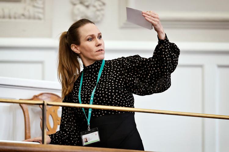 Minkkommissionen har givet offentligheden indblik i Barbara Bertelsens sms'er i forbindelse med beslutningen om at aflive alle mink.  Foto: Jens Dresling